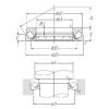 thrust ball images bearings 292/500 NTN