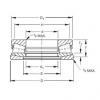 thrust ball images bearings B-8824-C Timken