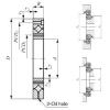 thrust ball images bearings CRBF 108 AT IKO #1 small image