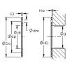 plain bushings bearings AST11 WC10 AST #1 small image