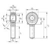 plain bushings bearings GAKFL 18 PB INA