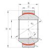 plain bushings bearings GE10-FW INA