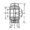 plain bushings bearings GE17ES FBJ