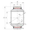 plain bushings bearings GE140-FW-2RS INA