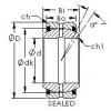 plain bushings bearings GE110ES-2RS AST