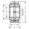 plain bushings bearings GEZ107ES-2RS FBJ