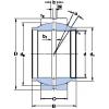 plain bushings bearings GEZM 010 ES SKF #1 small image