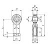 plain bearing lubrication PHSB 10 IKO