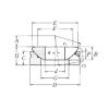 plain bearing lubrication SAT30 NTN