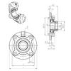 Bearing housed units ESFC202 SNR