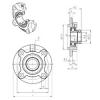 Bearing housed units ESFC208 SNR #1 small image