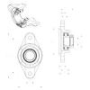 Bearing housed units ESFLZ212 SNR #1 small image