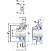 Bearing housed units FY 35 WF SKF #1 small image