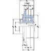 Bearing housed units FYRP 3 11/16-3 SKF