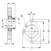 Bearing housed units GLCTE17 NKE