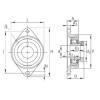 Bearing housed units PCJT1-1/8 INA