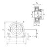 Bearing housed units PSHE20-N INA #1 small image