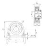 Bearing housed units PSHEY17 INA