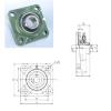 Bearing housed units UCF322 CRAFT #1 small image