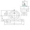 Bearing housed units UCP208-24 KOYO #1 small image