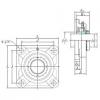 Bearing housed units UKF206 KOYO