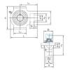 Bearing housed units UKTX12+H2312 NACHI #1 small image