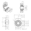 Bearing housed units UKT322H SNR #1 small image