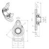 Bearing housed units USFAE204 SNR