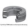 THRUST ROLLER BEARING TYPES TTDWK AND TTDFLK T10400F Thrust Race Double