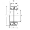 Double Row Tapered Roller Bearings NTN 323024