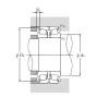 Double Row Tapered Roller Bearings NTN 323024