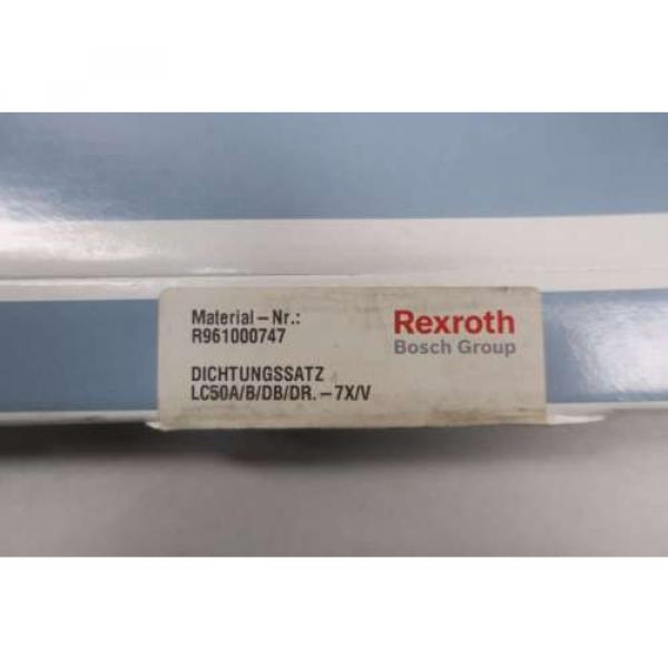 NEW REXROTH R961000747 LC50A/B/DB/DR.-7X/V SEAL KIT D553278 #9 image