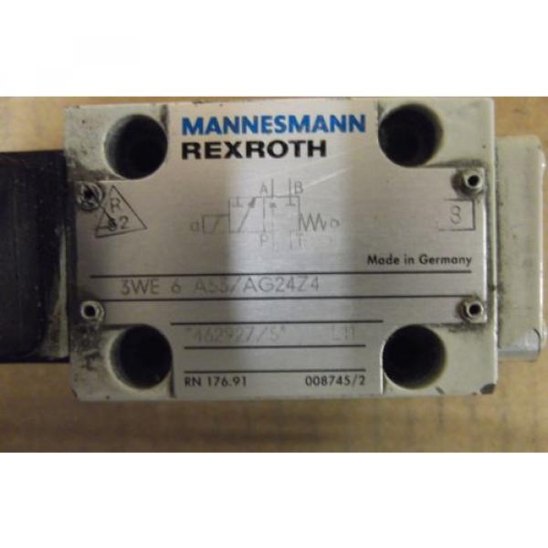 MANNESMANN REXROTH Ventilmagnet  3WE 6 A53/AG24Z4 #5 image