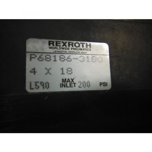 WABCO REXROTH CYLINDER P68186-3180 ( 4&#034; BORE) ~ New in box #2 image