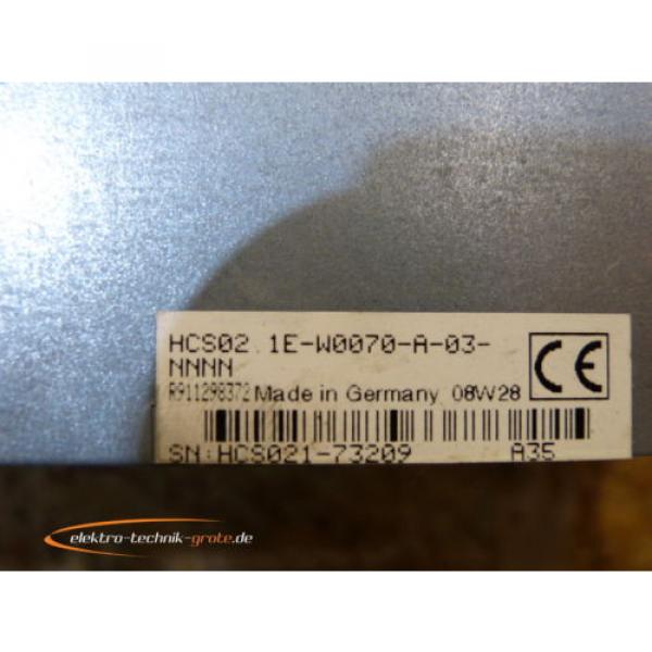 Rexroth HCS02.1E-W0070-A-03-NNNN IndraDrive C #4 image