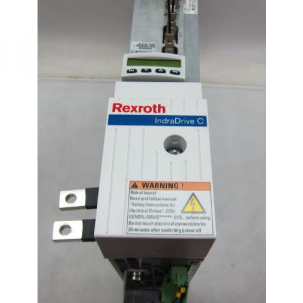 REXROTH HCS02.1E-W0028-A-03-NNNN IndraDrive C SERVO DRIVE SERCOS INTERFACE #5 image