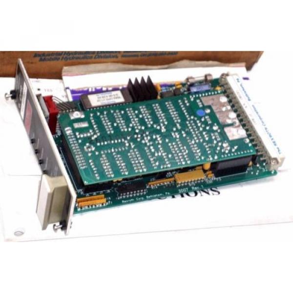 NEW REXROTH 102-WRE10-E AMPLIFIER CARD W/ SOFTWARE DPR-10 ,102WRE10E #3 image