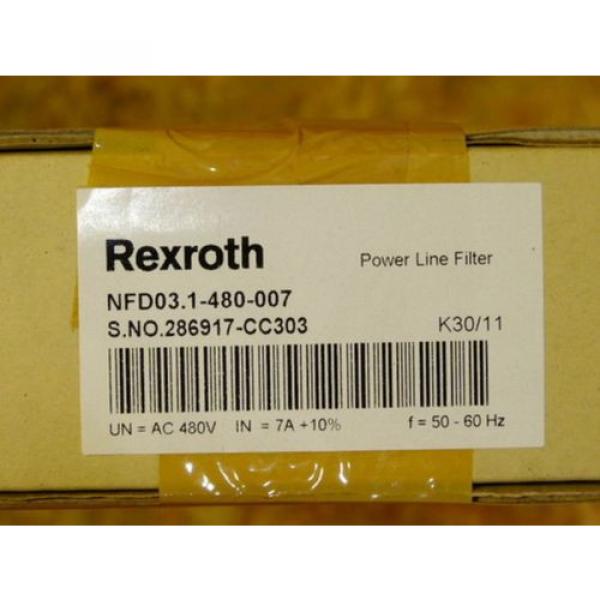 Rexroth NFD03.1-480-007 Power Line Filter   &gt; ungebraucht! &lt; #2 image