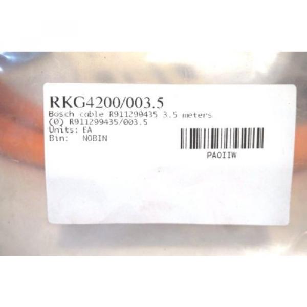 NEW BOSCH REXROTH RKG4200 / 003.5 CABLE R911299435/003.5 RKG42000035 #2 image