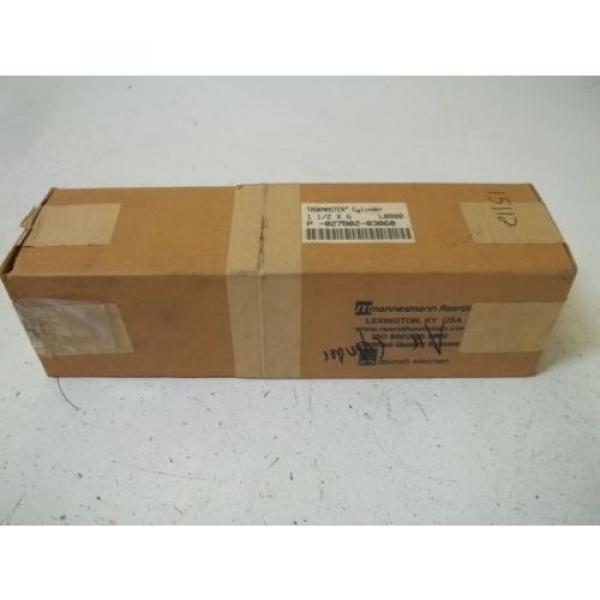 REXROTH  P-027802-030-60 CYLINDER 1 1/2X6 *NEW IN BOX* #1 image