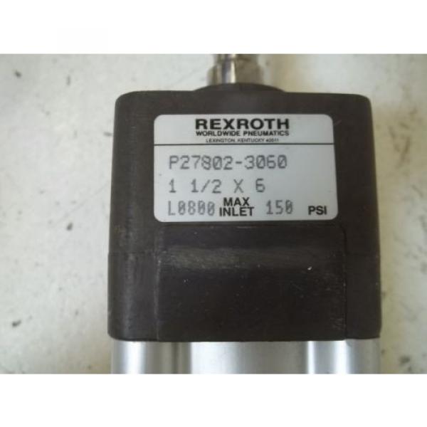 REXROTH  P-027802-030-60 CYLINDER 1 1/2X6 *NEW IN BOX* #5 image