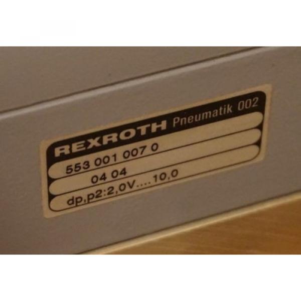 NEW REXROTH 553 001 007 0 AIR VOLUME SENSOR 5530010070 #4 image