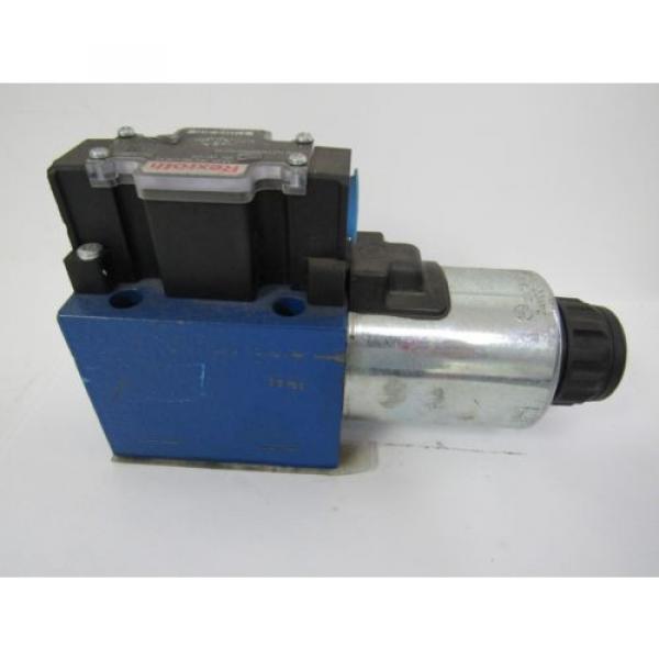 REXROTH HYDRAULIC VALVE 4WE10D40/CG24NDA 4WE10D40CG24NDA 24VDC 1.46 AMP A #3 image