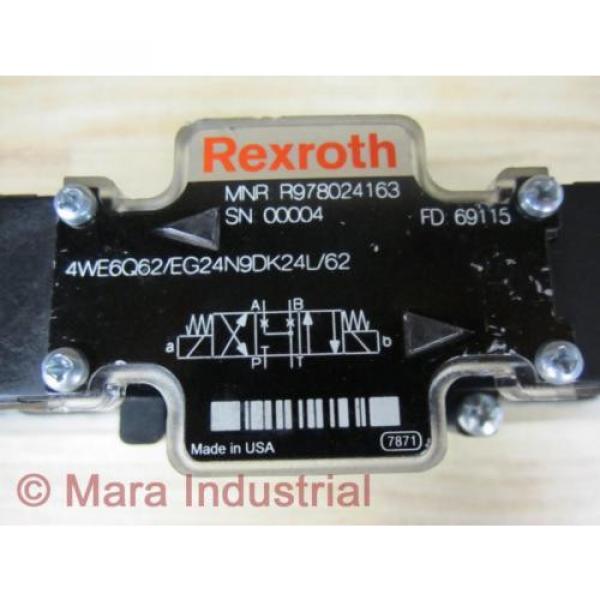 Rexroth Bosch R978024163 Valve 4WE6Q62/EG24N9DK24L/62 - New No Box #2 image