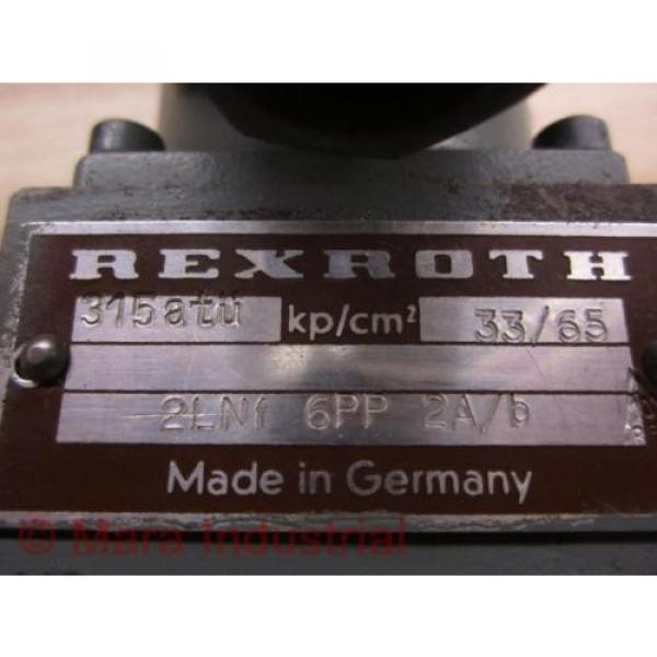 Rexroth 2LNF 6PP 2A/B Control Valve - New No Box #2 image