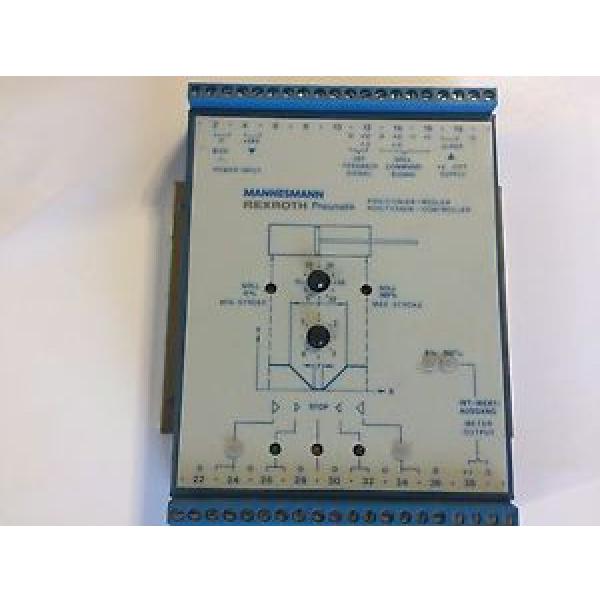 Rexroth-5460190010 Positioner Controller 09-96 24V Power Input #1 image