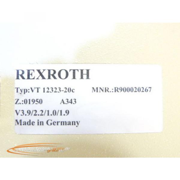 Rexroth VT 12323-20c Bedienpanel BF-1 MNR R900020267 #3 image