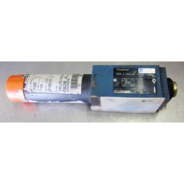 Rexroth ZDR-6-DP2-43/75YM Hydraulic Valve ZDR6DP2-43/75YM #1 image