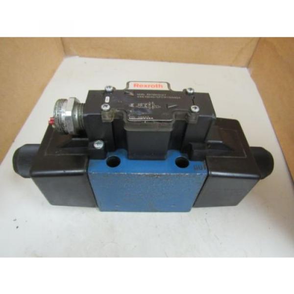 REXROTH HYDRAULIC VALVE 4WE10D40/OFCW11ON9DA 4WE10D40OFCW11ON9DA 110/120V #1 image