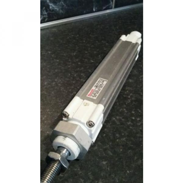 BOSCH REXROTH PNEUMATIC CYLINDER 5285010200 25MM BORE X 100MM STROKE USED ITEM #1 image